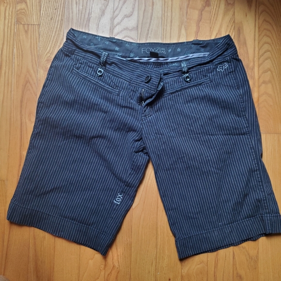 Fox Racing Pinstripe Shorts - Picture 1 of 4